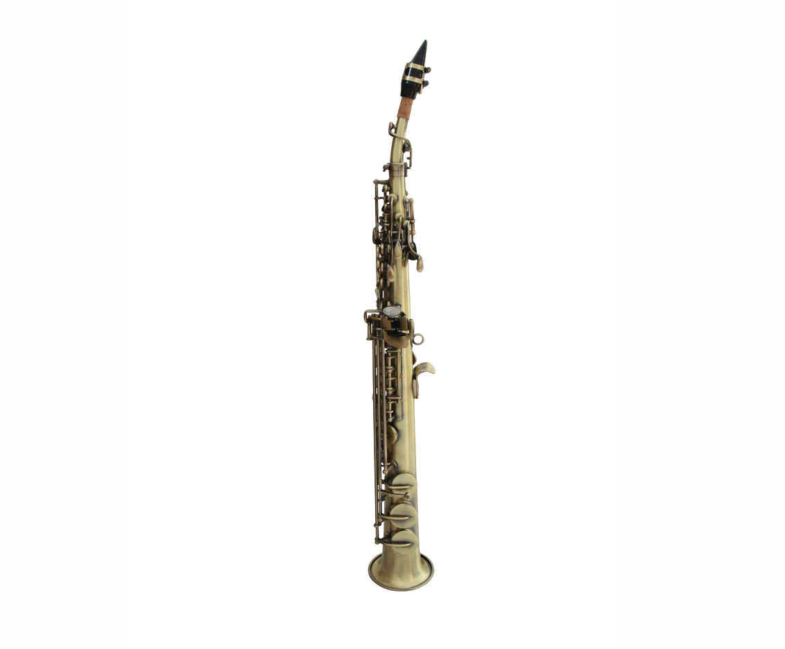Marciano SSA-120 B Flat Soprano Saxophone Antique Finish